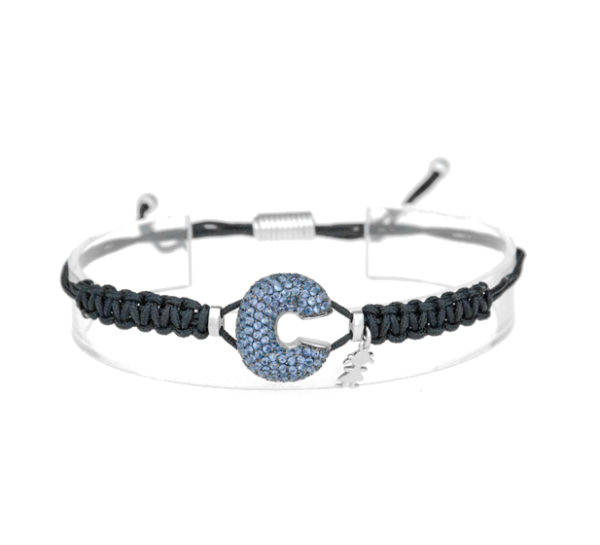 leletterine bracciale c blu