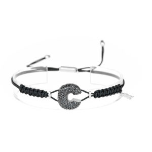 leletterine bracciale c nera