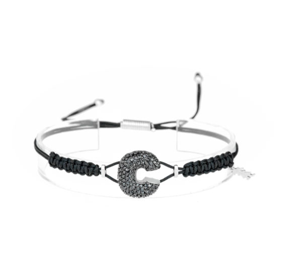 leletterine bracciale c nera