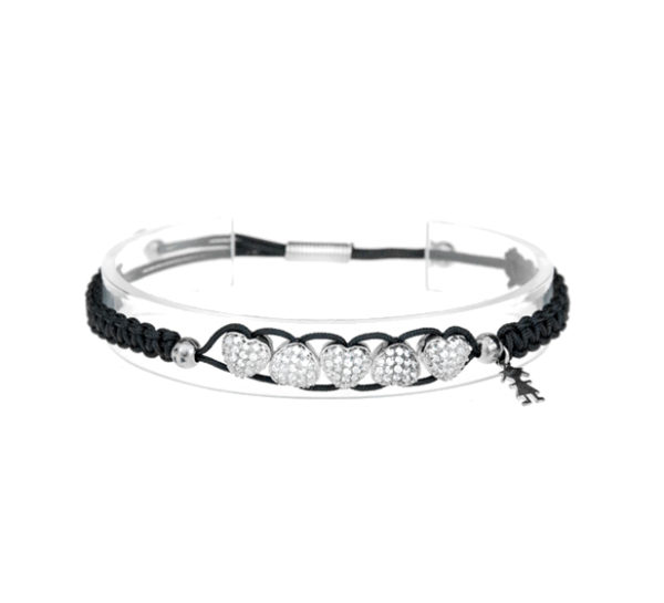 bracciali cuori bianco