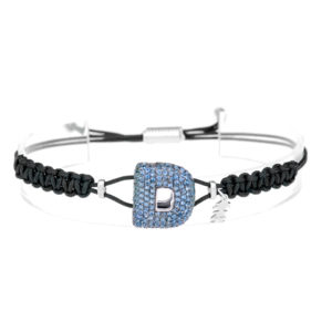 leletterine bracciale d blu