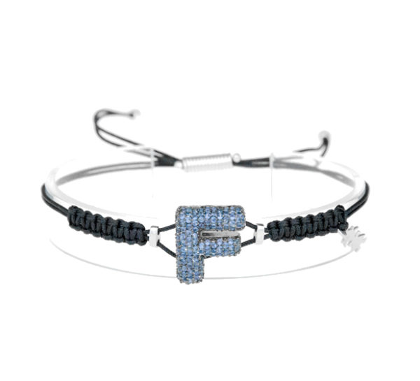 leletterine bracciale f blu