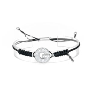 leletterine bracciale g bianco