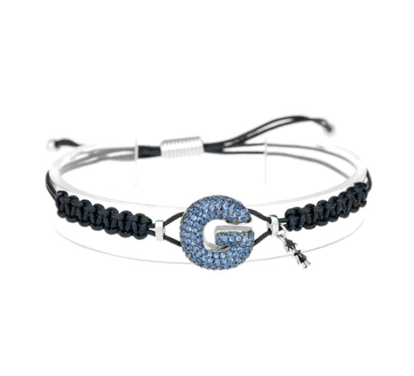 leletterine bracciale g blu