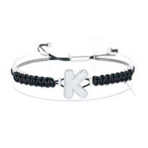 leletterine bracciale k bianco