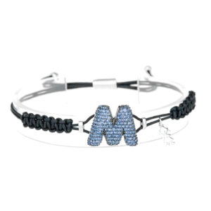 leletterine bracciale m blu