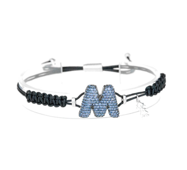 leletterine bracciale m blu