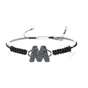 leletterine bracciale m nera