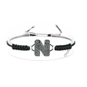 leletterine bracciale n nera