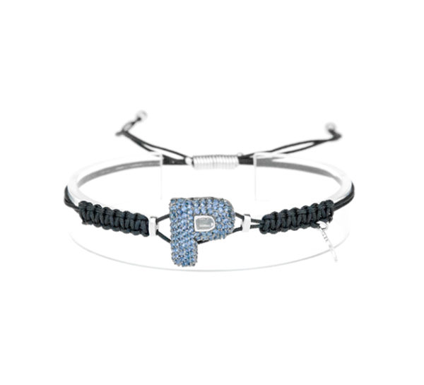 leletterine bracciale p blu