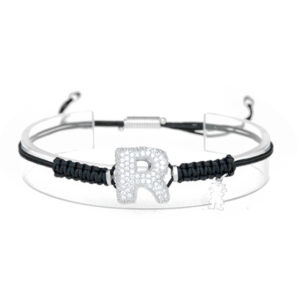 leletterine bracciale r bianca