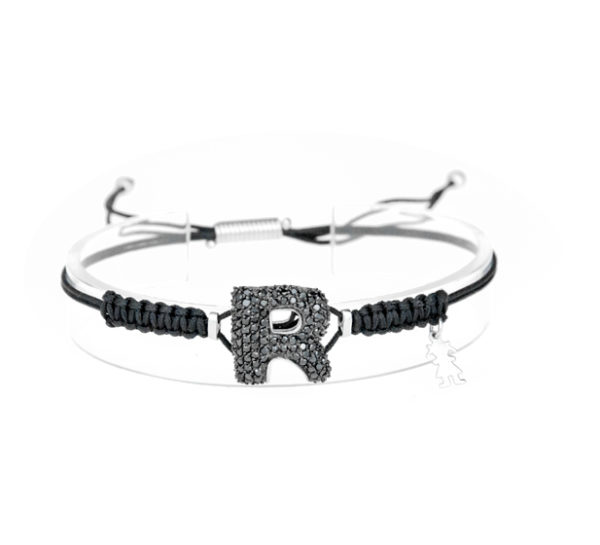 leletterine bracciale r nera