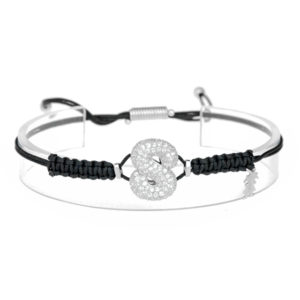 leletterine bracciale s bianca