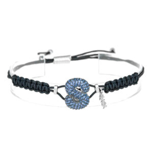 leletterine bracciale s blu