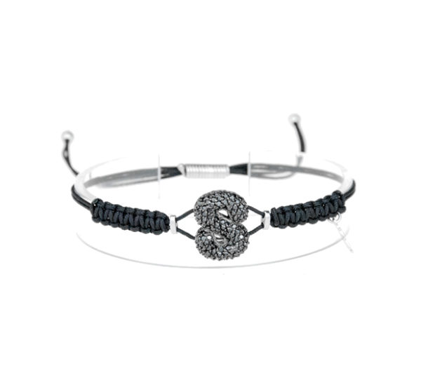 leletterine bracciale s nera