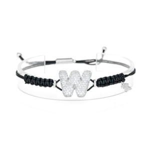 leletterine bracciale w bianca