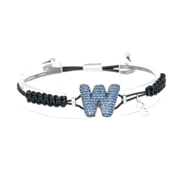 leletterine bracciale w blu