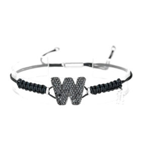 leletterine bracciale w nera