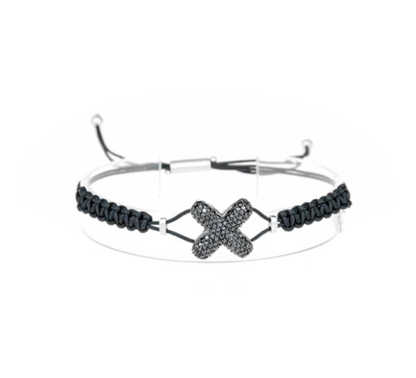leletterine bracciale x nera