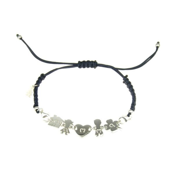 bracciale mamma blu navy