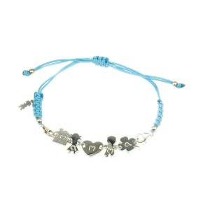 bracciale mamma azzurro