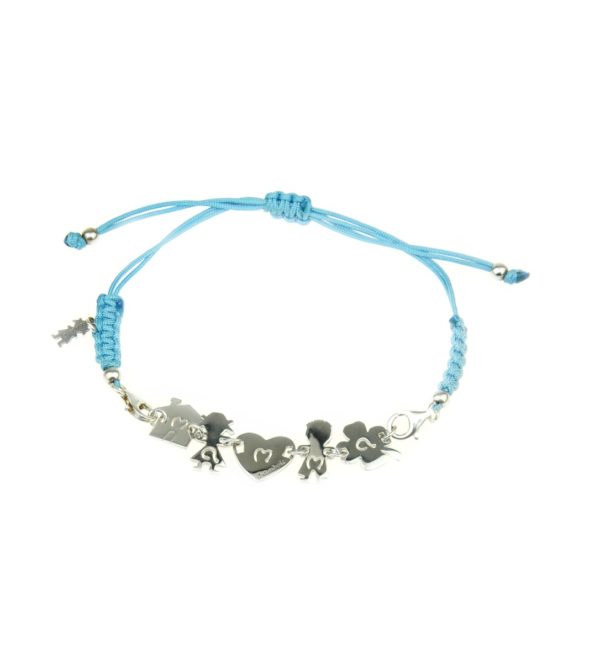 bracciale mamma azzurro