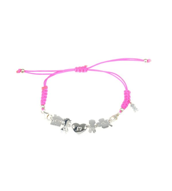 bracciale mamma rosa