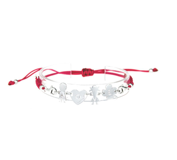 bracciale love rosso