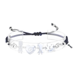 bracciale love blu navy