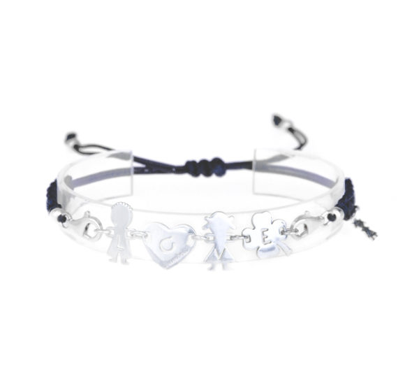 bracciale love blu navy