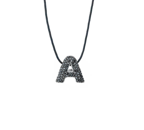 leletterine collana a nera
