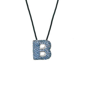 leletterine collana b blu