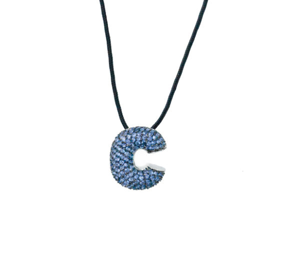leletterine collana c blu