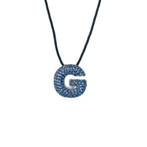 leletterine collana g blu