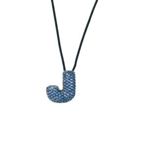 leletterine collana j blu