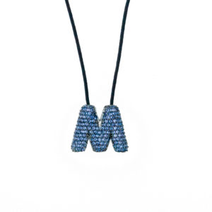 leletterine collana m blu