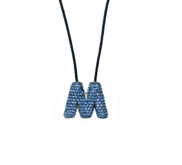 leletterine collana m blu