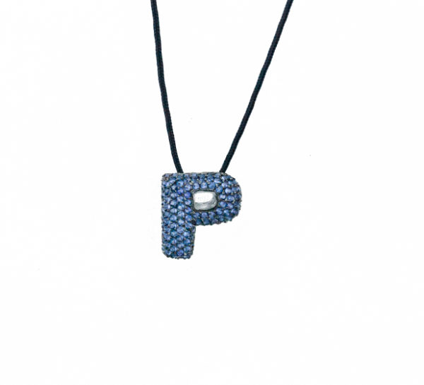leletterine collana p blu