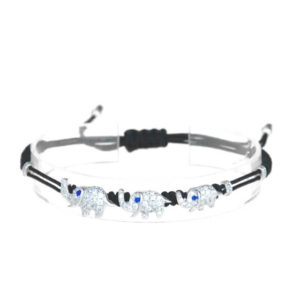 lozoodeibamboli bracciale 3 soggetti elefante