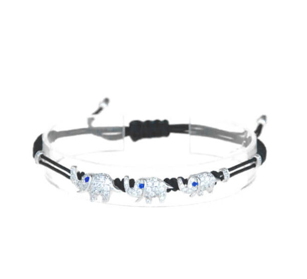 lozoodeibamboli bracciale 3 soggetti elefante