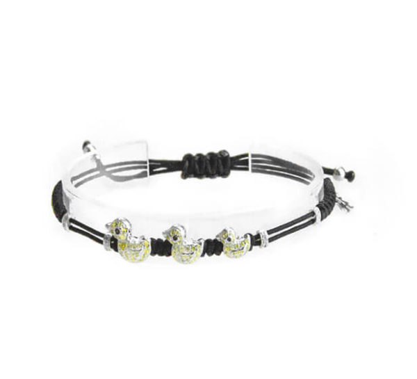 lozoodeibamboli bracciale 3 soggetti papera