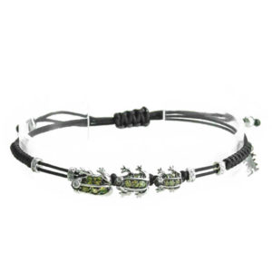 lozoodeibamboli bracciale 3 soggetti rana