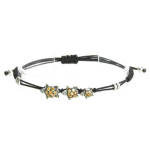 lozoodeibamboli bracciale 3 soggetti tartaruga